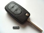 Выкидной Ключ Audi (Ауди) HU66 / 433MHz Европа/ 3 кнопки дистанционного управления ц/з + Panic / 4D0 837 231 K