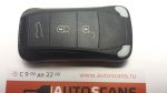 Ключ Порше Кайен (Porsche Cayenne) 433MHz - 3 кнопки + паника (до 2010 года)